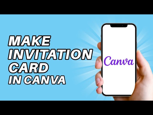 How To Make Invitation Card Using Canva Ll Design Invitation Card In