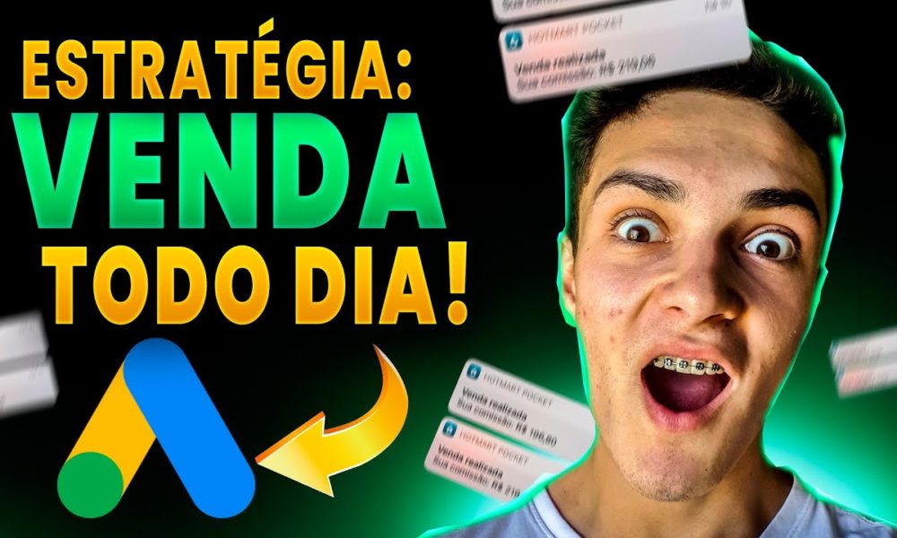 Como VENDER TODOS OS DIAS Como AFILIADO no GOOGLE ADS (Estratégia Passo ...