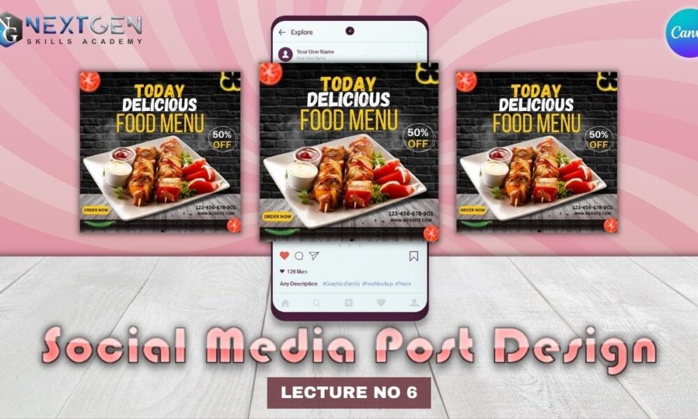 Social Media Post Design In Canva – Lecture No 6 - Foco Digital