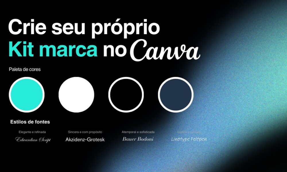 CANVA CRIAR KIT DE MARCA visual data 8