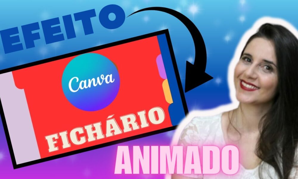 Efeito Fichário Animado no Canva pelo celular | Como criar um slide no ...