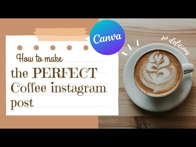 How to design Instagram post in Canva | Canva Tutorial - Foco Digital