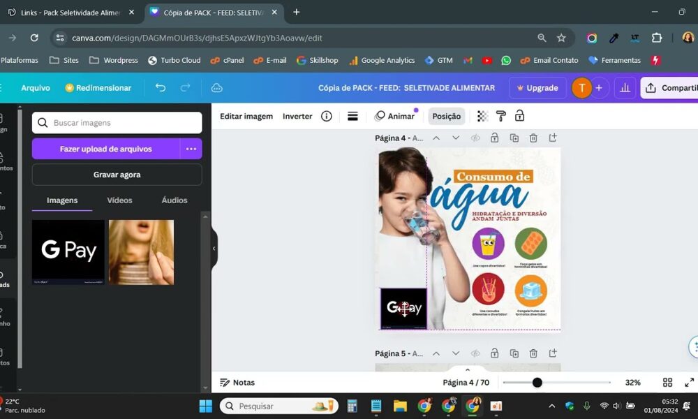 COMO FAZER EDIÇÕES BÁSICAS DENTRO DO PACOTE DE ARTES NO CANVA - Foco ...