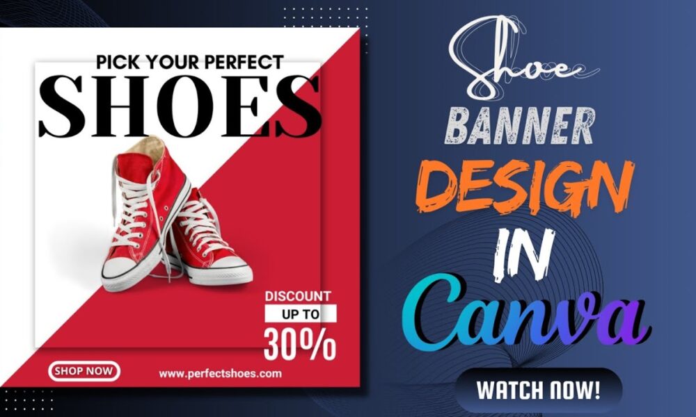 How to Create a Stunning Shoe Post Design in Canva | Step-by-Step Guide ...