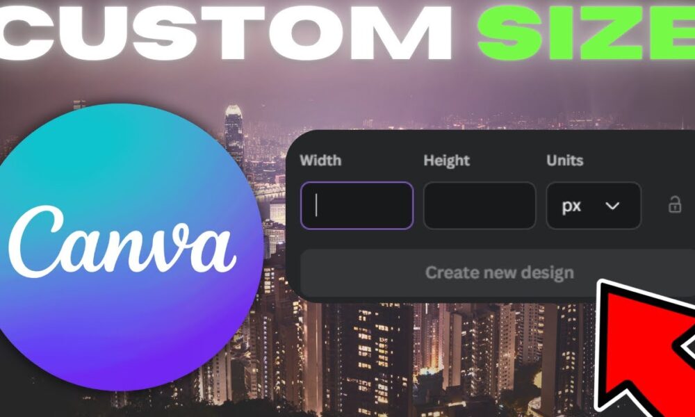 How To Create Custom Size Design in Canva – Full Tutorial - Foco Digital