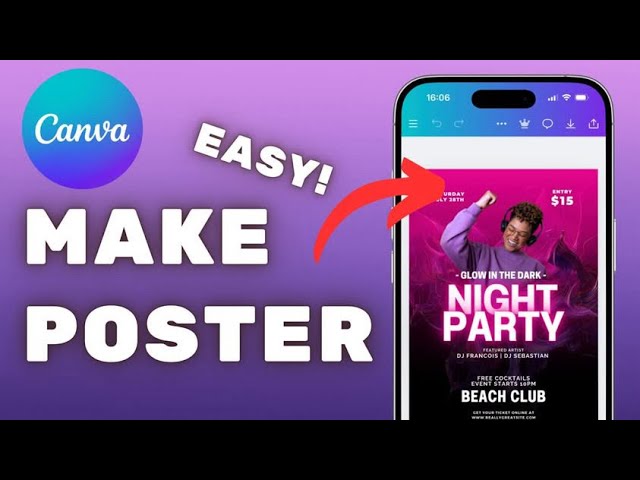 How to Make a Poster in Canva - Foco Digital