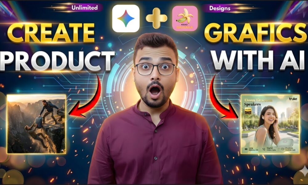 AI Se Product Graphics Kaise Banaye 🚀 | No Design Skills - Foco Digital