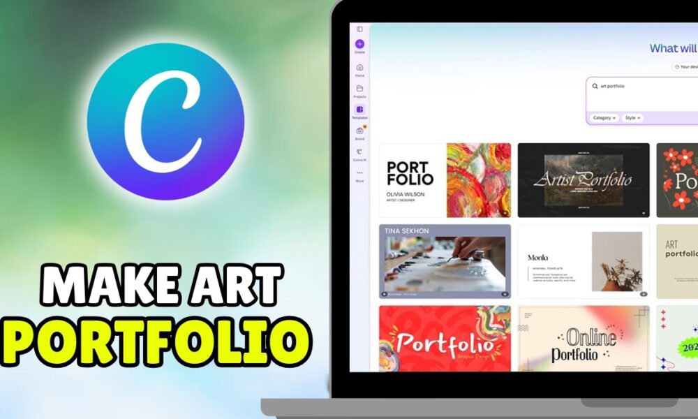 How To Make Art Portfolio In Canva (2026) – Full Guide - Foco Digital